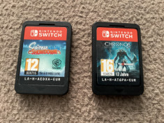 Vand 2 jocuri Nintendo Switch foto