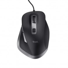 Mouse Trust Fyda cu fir 5000 DPI negru