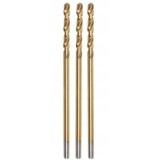 Burghiu pentru metal, nitrura de titan, 3 buc, 2 mm, Jufisto