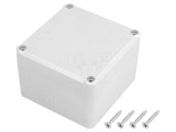 Carcasă universală polistiren gri 80mm x 82mm x 55mm