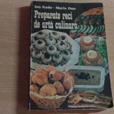 PREPARATE RECI DE ARTA CULINARA-ION RADU-MARIA ONU