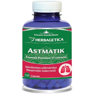 Astmatik 120 capsule Herbagetica foto