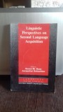 Linguistic perspectives on second language acquisition - Susan M. Gass (Perspectivele lingvistice privind invatarea de limbi străine)