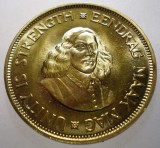 J.208 AFRICA DE SUD SOUTH AFRICA 1 CENT 1964 AUNC