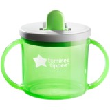 Cana Tommee Tippee First Cup, 190 ml, 4 luni +, Verde, 1 buc