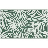 Outsunny Covor de Exterior pentru Balcon și Terasă, Rezistent la Raze UV, 152x243 cm, Verde și Alb | Aosom Romania