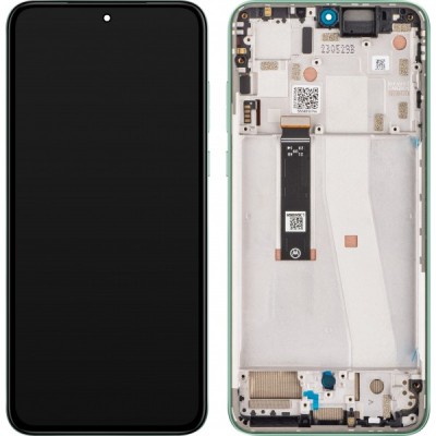 Display cu Touchscreen Motorola Edge 30 Neo, cu Rama, Verde (Aqua Foam), Service Pack 5D68C21406 foto
