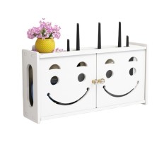 Suport etajera router wireless pentru mascare fire 48x24 foto