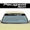 Sticker Parasolar Peugeot Sport , Autocolant Parbriz pentru Tuning Peugeot