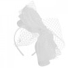 Voaleta Betmar Coco Fascinator Alb - Cod 34604602586, Marime universala