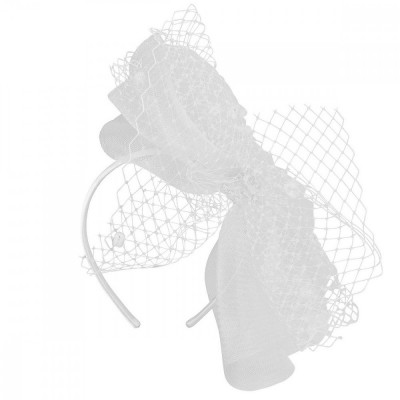 Voaleta Betmar Coco Fascinator Alb - Cod 34604602586 foto