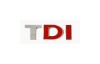 Emblema TDI cu doua litere rosii Cod:T01