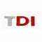 Emblema TDI cu doua litere rosii Cod:T01