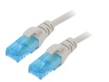 Cablaj de rețea Patch Cord U/UTP 5e Litat CCA PVC Gri 0,25m 26AWG, Digitus