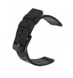 Curea piele compatibila Fossil Gen 5 Smartwatch, telescoape Quick Release, Negru, Very Dream