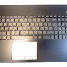Palmrest carcasa superioara cu tastatura Asus X501 US gri