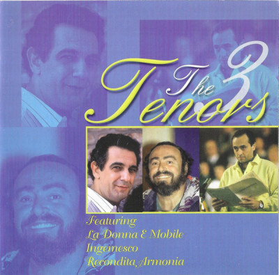 CD The 3 Tenors &amp;lrm;&amp;ndash; The 3 Tenors foto