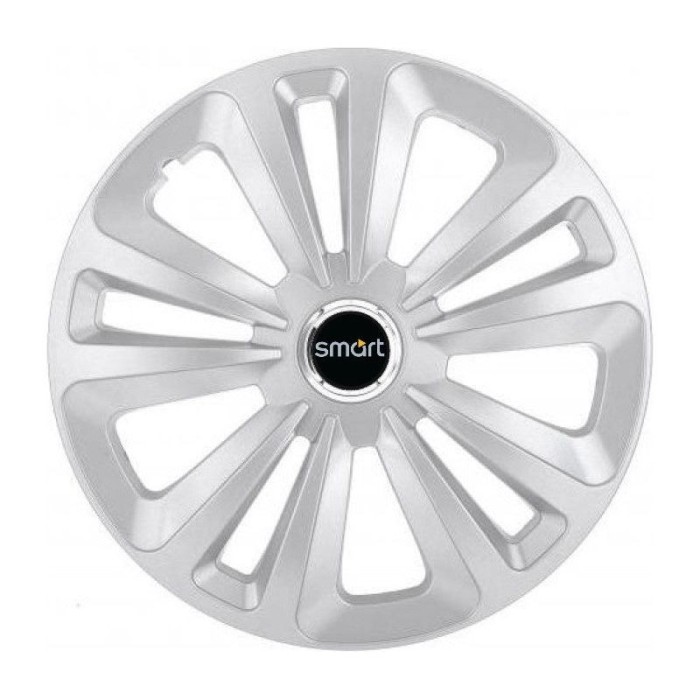 Set 4 Capace Roti Terra Gri R16, pentru Smart