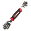 Cheie Universala Multifunctionala Rotativa 8-19mm Palmonix, Negru/Rosu, Auto-Ajustabila, Metal si Plastic, 25cm