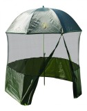 Umbrela cort/ Shelter Baracuda U2, diametru 220 cm, husa de transport, cuie de ancorare