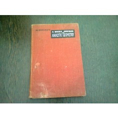 A BRIEF COURSE IN ANALYTIC GEOMETRY - N. YEFIMOV