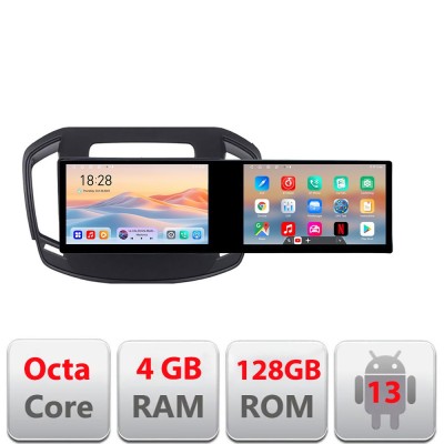 Navigatie Opel Insignia 2014-2016 Kit-338 Edotec 2 ecrane 8 core 4+128 21.6 inch Incell android Wifi 5Ghz gps internet a CarStore Technology foto