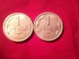 2 Monede Ungaria 1 pengo 1941 si 1942 cal. F.Buna-AUNC , aluminiu