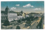 1328 - ARAD, Market - old postcard - unused, Necirculata, Printata