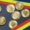 SV * Romania 1 LEU 1993 * BNR * AUNC ++ cu luciu monetar, din fasic &quot;spart&quot;