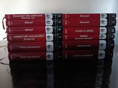 F.M. Dostoievski - Colecția Adevărul, serie completa - 12 volume foto