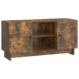 vidaXL Cabinet TV Stejar fumuriu 102 x 34,5 x 50 cm Lemn compozit 894010