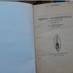 A.I. ODOBESCU, PSEUDO-KYNEGHETIKOS, EDI II COMENT DE AL. BUSUIOCEANU Craiova T10