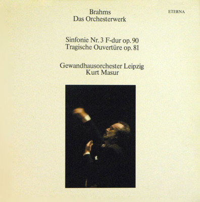 Vinyl/vinil - Brahms &amp;ndash; Sinfonie Nr. 3 F-dur Op. 90 / Tragische Ouvert&amp;uuml;re Op. 81 foto