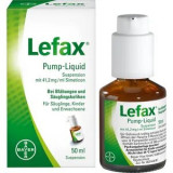 Suspensie orala, Lefax Pump Liquid, 50 ml, lichid cu pompita, aroma de banane
