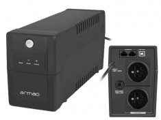 UPS Armac Home 650VA, 2 Prize 220V, 2 RJ45, Protectie, Stabilizare Tensiune si Repornire Automata foto