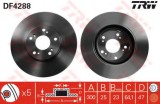 Disc frana HONDA CIVIC VII Hatchback (EU, EP, EV) (1999 - 2006) TRW DF4288