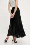 Answear Lab fusta culoarea negru, maxi, evazati