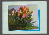 CPIB 20227 CARTE POSTALA - FELICITARE, COS CU FLORI