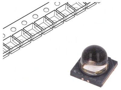 LED UV Putere 3W 700mA 400-410nm foto