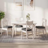 vidaXL Perne de Șezut 4 pcs Gri deschis 40 x 40 cm 42015095