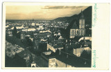 3644 - BRASOV, Panorama, Romania - old postcard, real Photo - unused