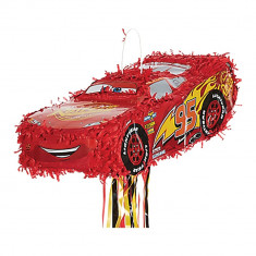 Pinata Disney Cars - Lightning McQueen cu sfori, Amscan 9903158, 1 buc foto