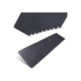 6 x 24 Inch Negru 80 Grit Benzi de siguranță antiderapante - Premium 10 tăiate prealabil pentru siguranță &icirc;n aer liber