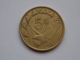 5 DOLLARS 1993 NAMIBIA