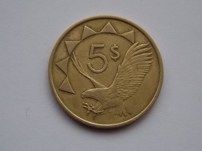 5 DOLLARS 1993 NAMIBIA