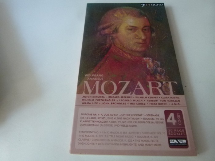 Mozart, 4 cd box