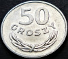 Moneda 50 GROSZY - POLONIA, anul 1978 *cod 615 A = A.UNC LUCIU DE BATERE, Europa, Aluminiu