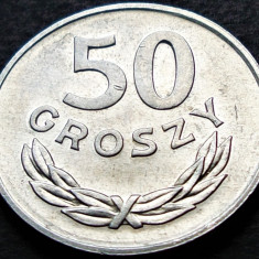 Moneda 50 GROSZY - POLONIA, anul 1978 *cod 615 A = A.UNC LUCIU DE BATERE