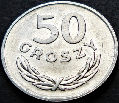Moneda 50 GROSZY - POLONIA, anul 1978 *cod 615 A = A.UNC LUCIU DE BATERE foto