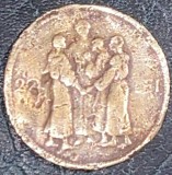 REGELE MIHAI I, MONEDA 20 LEI 1930 ,,HORA&quot;/Bronz / 7,5g / 27 mm.